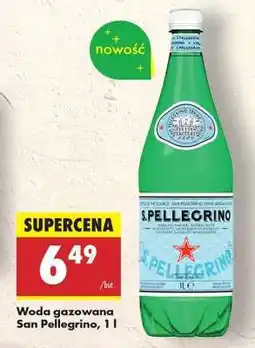 Biedronka Woda gazowana San Pellegrino, 1 l oferta