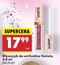 Biedronka Błyszczyk do ust Eveline Variete 6,8 ml oferta
