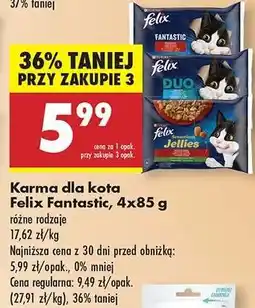 Biedronka Felix Fantastic, 4x85 g oferta