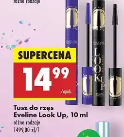 Biedronka Tusz do rzęs Eveline Look up, 10 ml oferta