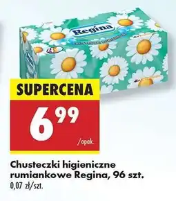 Biedronka Chusteczki higieniczne rumiankowe Regina, 96 szt oferta