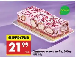 Biedronka Ciasto owocowa trufla, 500 g oferta