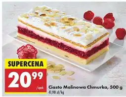 Biedronka Ciasto Malinowa Chmurka, 500 g oferta