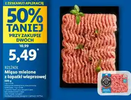Lidl Mięso mielone z łopatki wieprzowej oferta