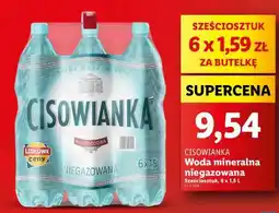 Lidl CISOWIANKA Woda mineralna niegazowana oferta