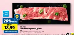 Lidl RZEŹNIK Żeberka wieprzowe, paski oferta