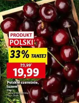 Lidl Polskie czereśnie, luzem oferta