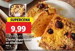 Lidl Ciasto jogurtowe ze śliwkami oferta