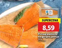 Lidl Pstrąg wędzony na gorąco, porcje oferta