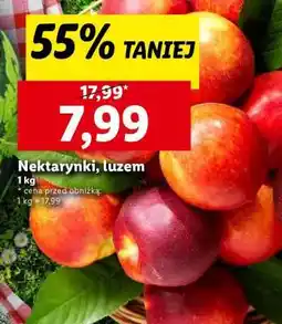 Lidl Nektarynki, luzem oferta