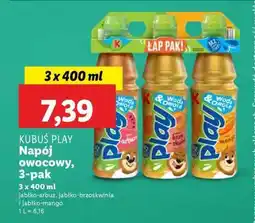 Lidl Kubuś Play Napój owocowy, 3-pak oferta