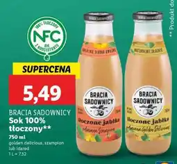 Lidl BRACIA SADOWNICY Sok 100% tłoczony oferta