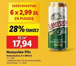 Lidl Namysłów Pils oferta