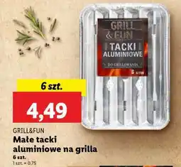 Lidl Małe tacki aluminiowe na grilla oferta