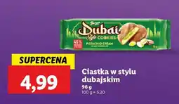 Lidl Ciastka w stylu dubajskim oferta