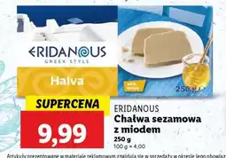 Lidl ERIDANOUS Chałwa sezamowa z miodem oferta