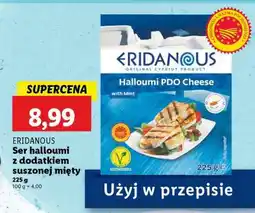 Lidl ERIDANOUS Ser halloumi z dodatkiem suszonej mięty oferta