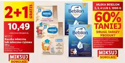 Lidl Nestlé Kaszka mleczna lub mleczno-ryżowa oferta