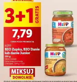 Lidl HIPP BIO Zupka, BIO Danie lub danie Junior oferta