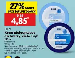 Lidl CIEN Krem pielęgnujący do twarzy, ciała i rąk oferta