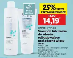 Lidl HARMONY PLEX Szampon lub maska do włosów oferta