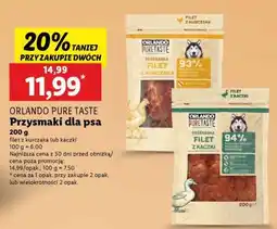 Lidl ORLANDO PURE TASTE Przysmaki dla psa oferta