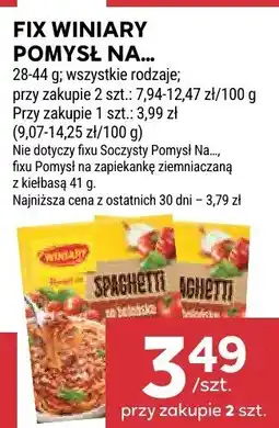 Stokrotka Fix Pomysł na... Winiary oferta