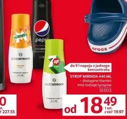 Selgros Syrop Sodastream oferta