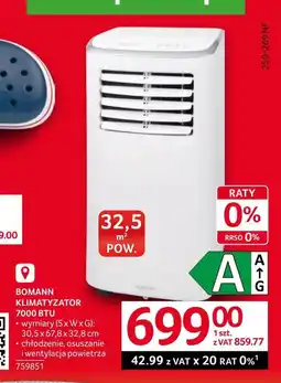 Selgros Klimatyzator Bomann oferta