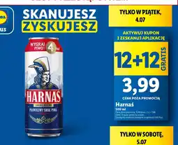 Lidl Piwo Harnaś oferta
