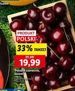Lidl Czereśnie Polski oferta