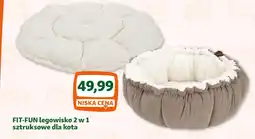 Maxi Zoo FIT-FUN legowisko 2 w 1 sztruksowe dla kota oferta