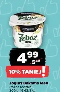 Netto Jogurt brzoskwinia-gruszka Bakoma 7 Zbóż Men oferta