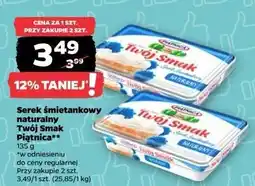 Netto Serek śmietankowy naturalny Piątnica Twój Smak oferta