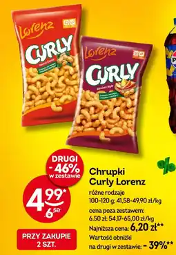 Żabka Chrupki Curly Lorenz oferta