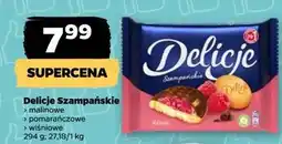 Netto Ciastka z galaretką wiśniową Delicje Szampańskie oferta