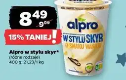Netto Jogurt wanilia Alpro Skyr Style oferta