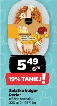 Netto Sałatka z kaszy bulgur serem w stylu śródziemnomorskim Perla oferta