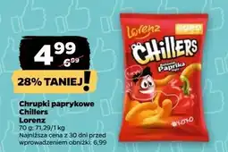Netto Chrupki relaxed paprika Lorenz Chillers oferta