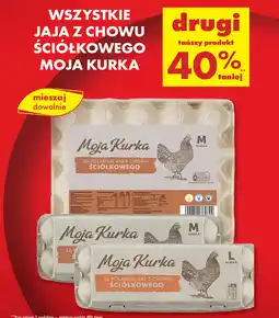 Biedronka Wszystkie jaja z chowu ściółkowego Moja Kurka oferta