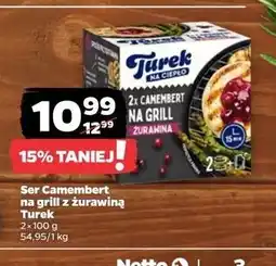 Netto Camembert na grill + sos żurawinowy Turek Naturek oferta
