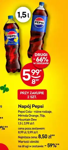 Żabka Napój Pepsi oferta