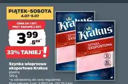 Netto Szynka eksportowa Krakus Animex oferta