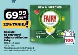 Netto Tabletki do zmywarki lemon Fairy All In 1 oferta