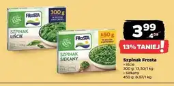 Netto Szpinak siekany bez przypraw Frosta oferta