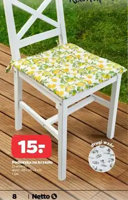 Netto Poduszka na krzesło 38 x oferta