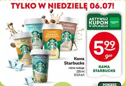 Żabka Kawa Starbucks oferta