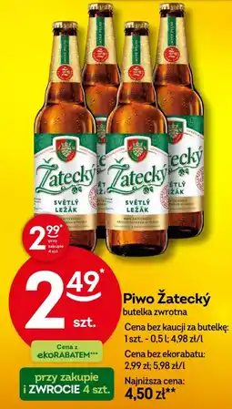 Żabka Piwo Žatecký oferta