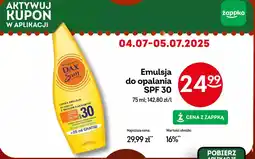 Emulsja do opalania SPF 30