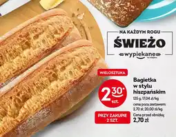 Żabka Bagietka w stylu hiszpańskim oferta